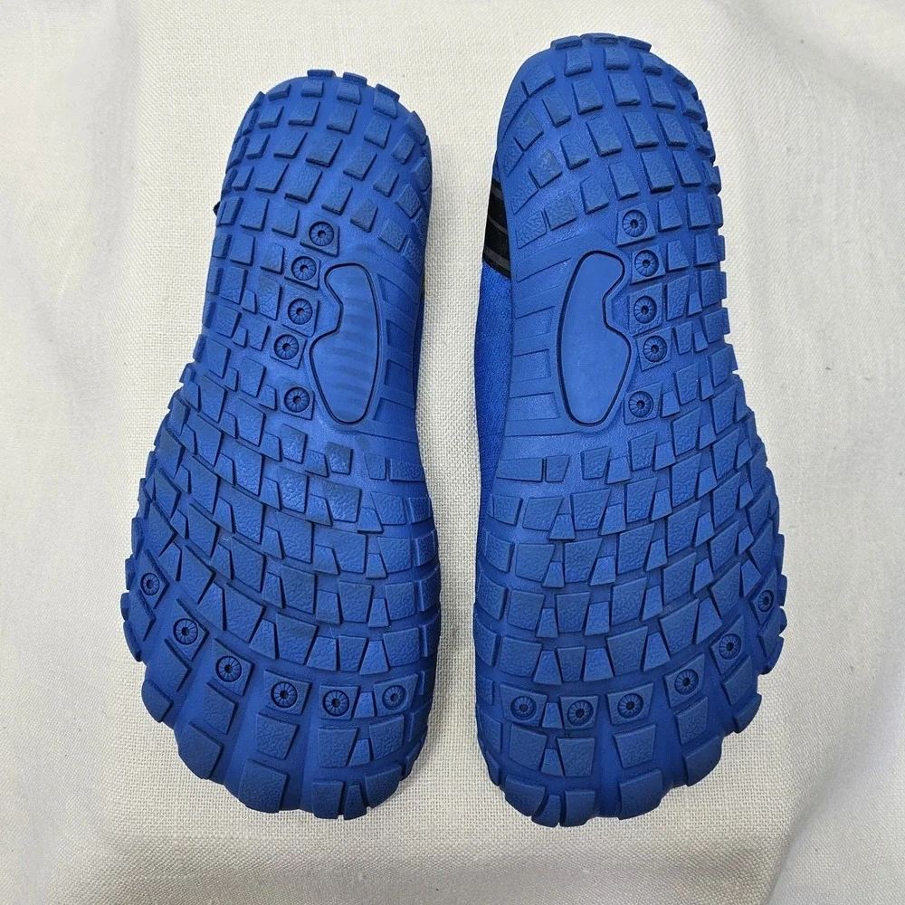 UBFEN Water Shoes Kids Sz 3 35 Blue Camo Aqua Socks Beach Pool Swim Barefoot